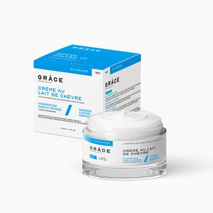 Crème au lait de chèvre