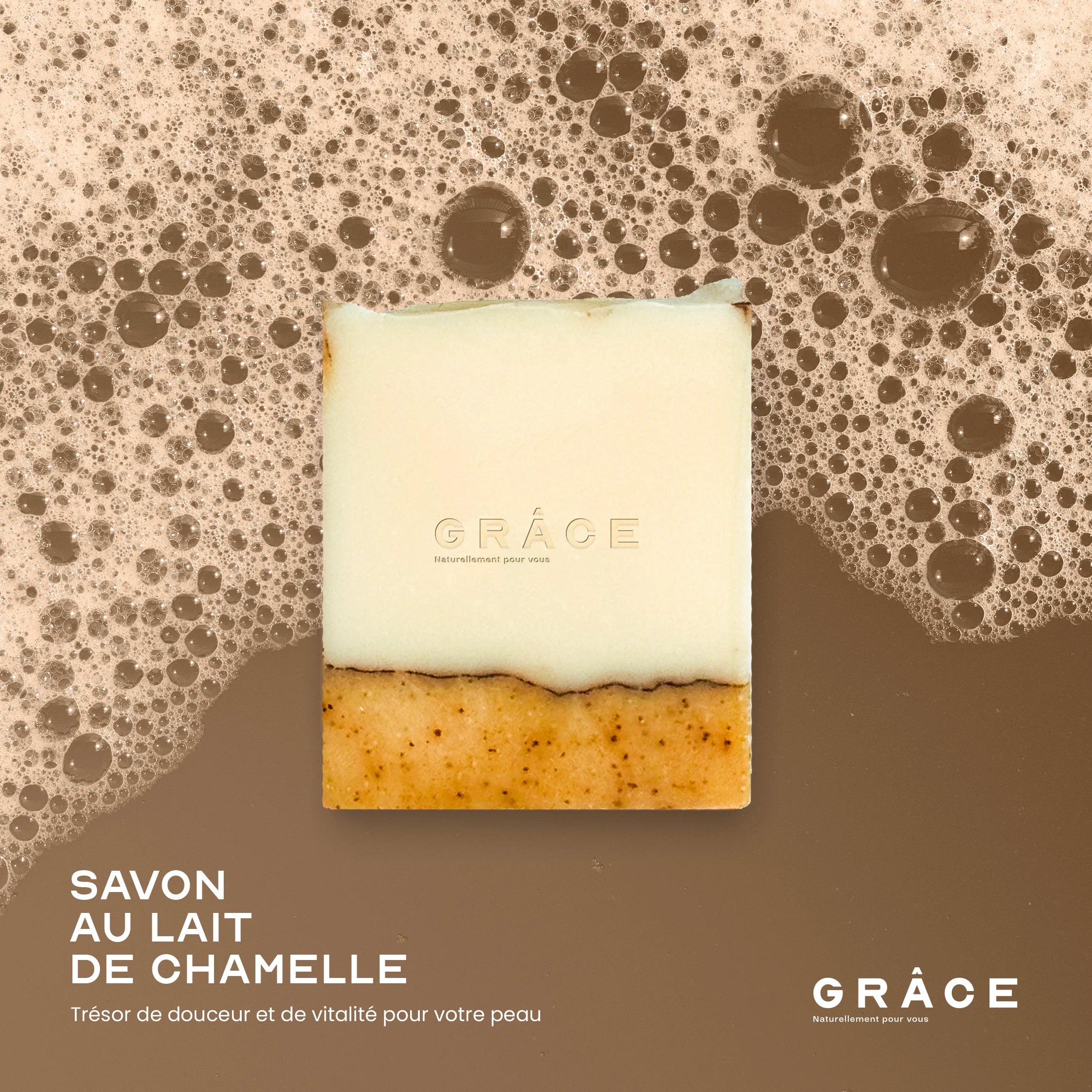 Savon naturel au lait de chamelle