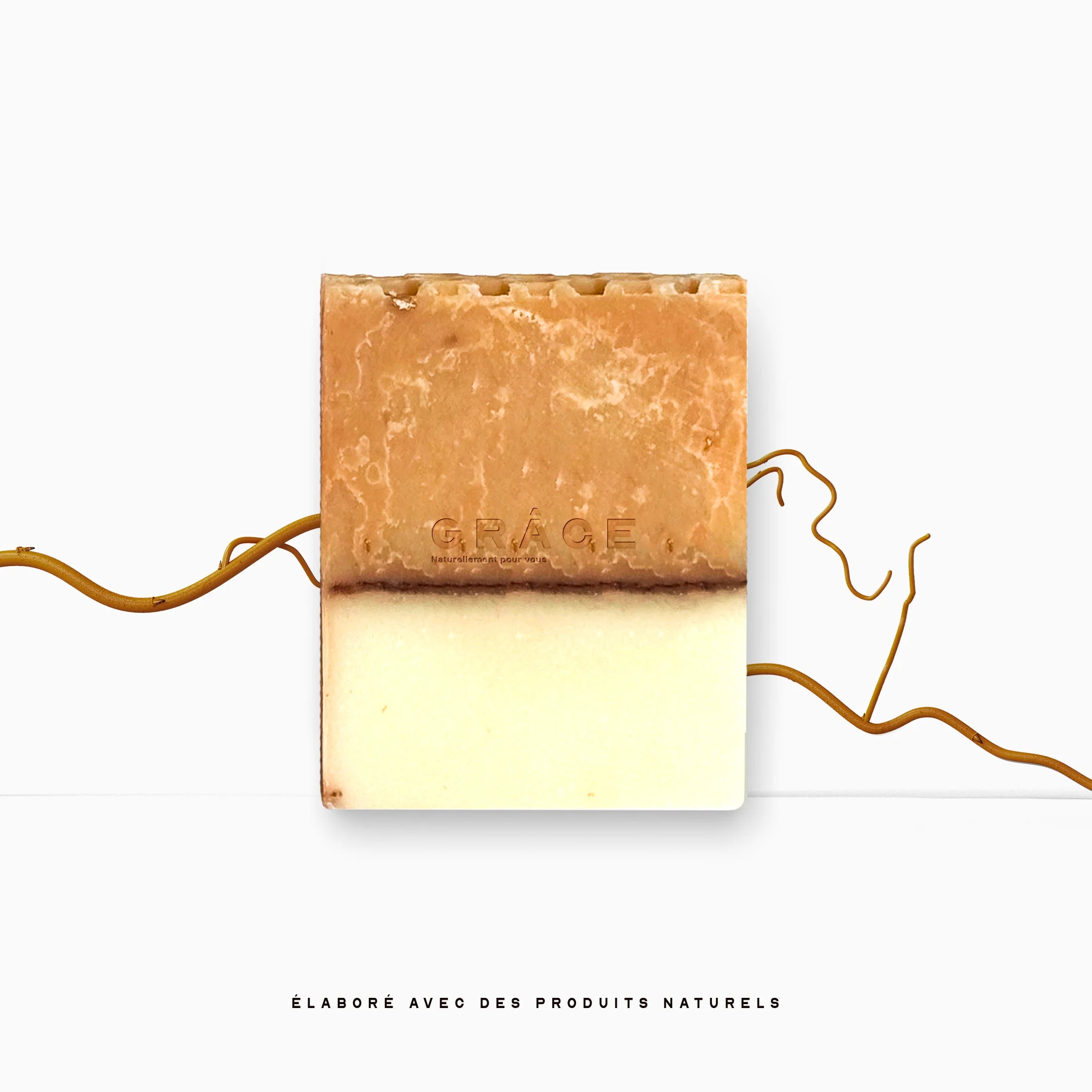 Savon naturel au miel et à l'avoine