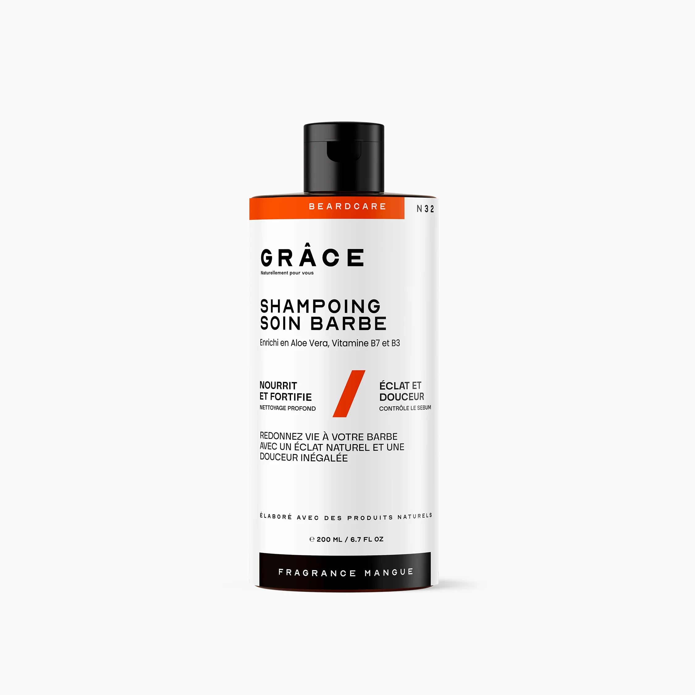 Shampoing soin à barbe mangue