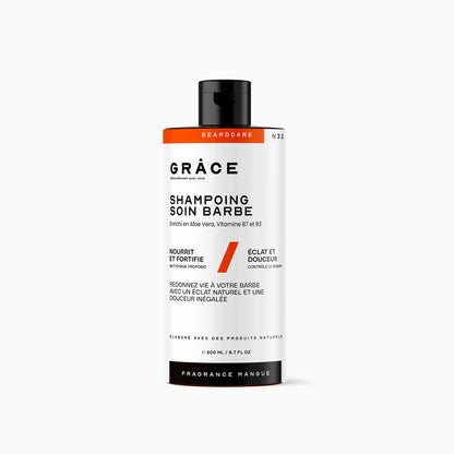 Shampoing soin à barbe mangue